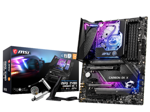 MPG Z490 CARBON EK X