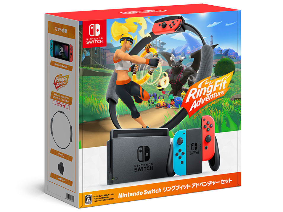 Nintendo Switch �����O�t�B�b�g�A�h�x���`���[�Z�b�g �̐��i�摜