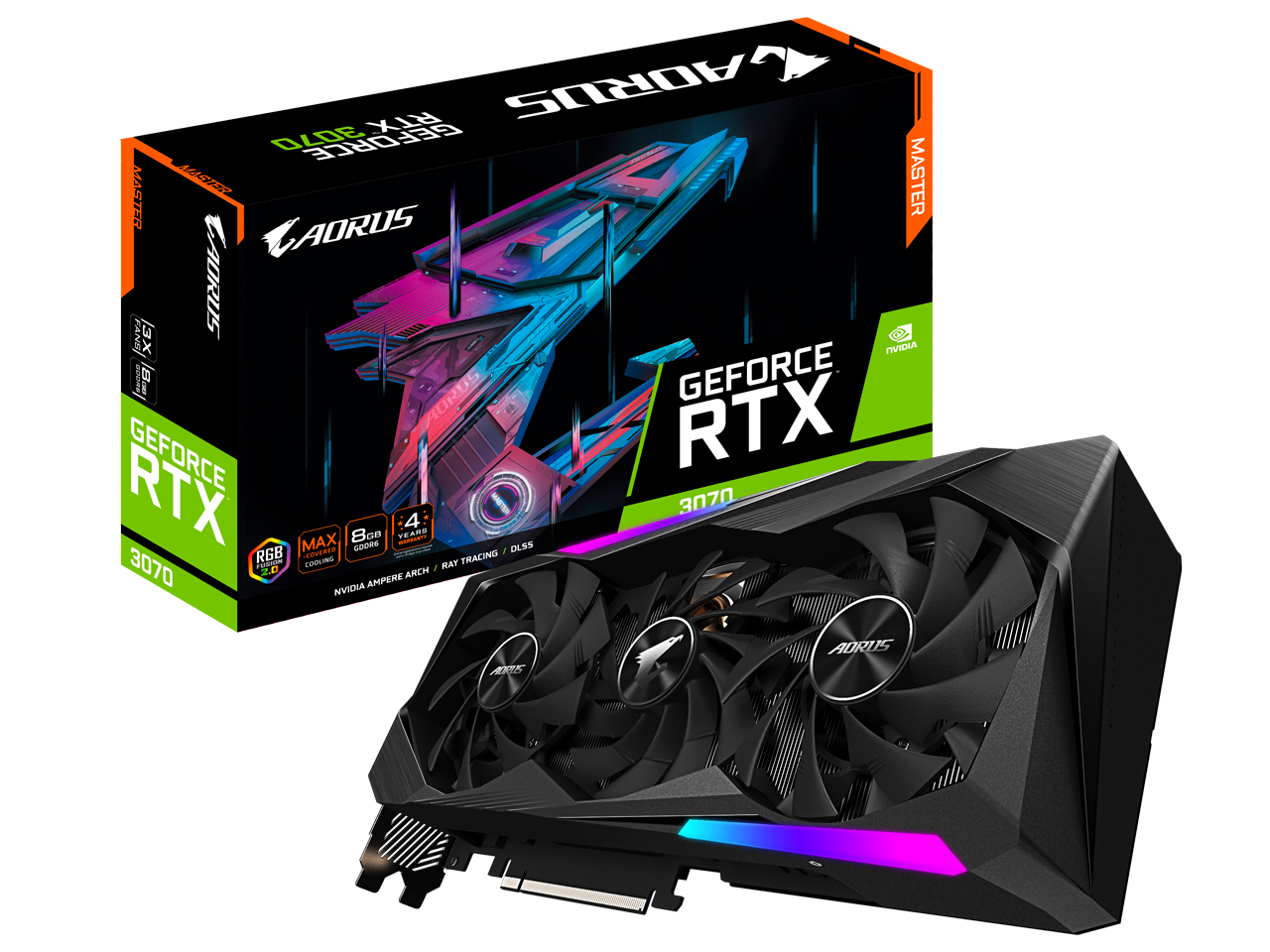 GV-N3070AORUS M-8GD [PCIExp 8GB] �̐��i�摜