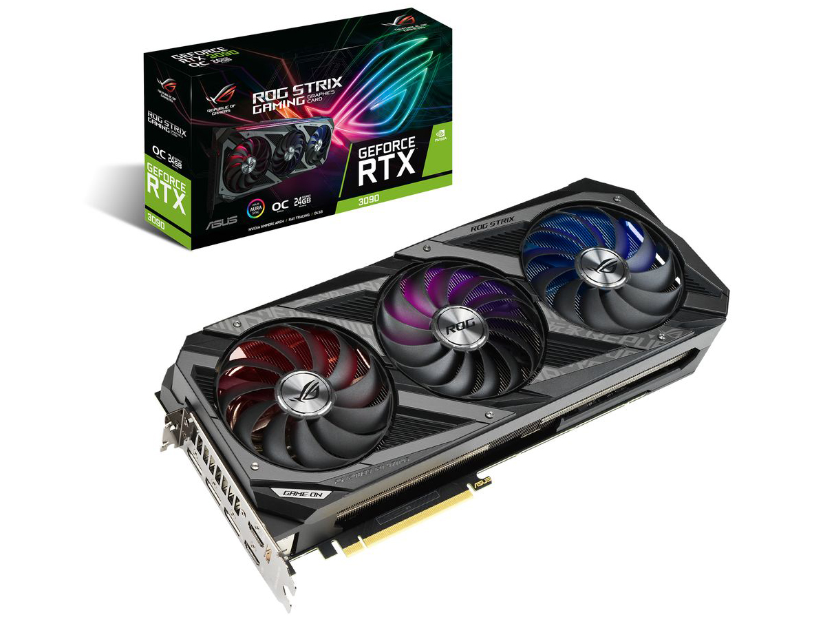 ROG-STRIX-RTX3090-O24G-GAMING [PCIExp 24GB] �̐��i�摜