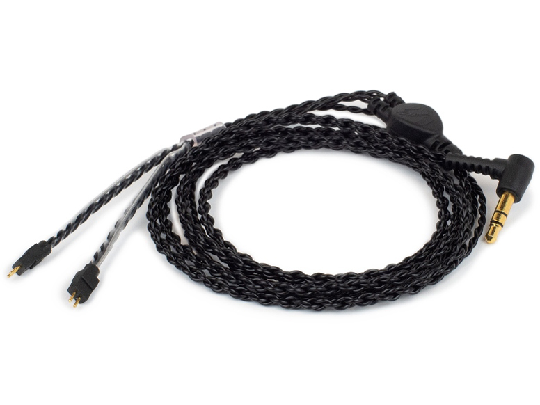 JH 2pin Premium Spare Cable JHA-JH2PIN/CABLE/BLACK/48INCH/N1 �~�j�v���O��2�s�� [�u���b�N 1.2m] �̐��i�摜