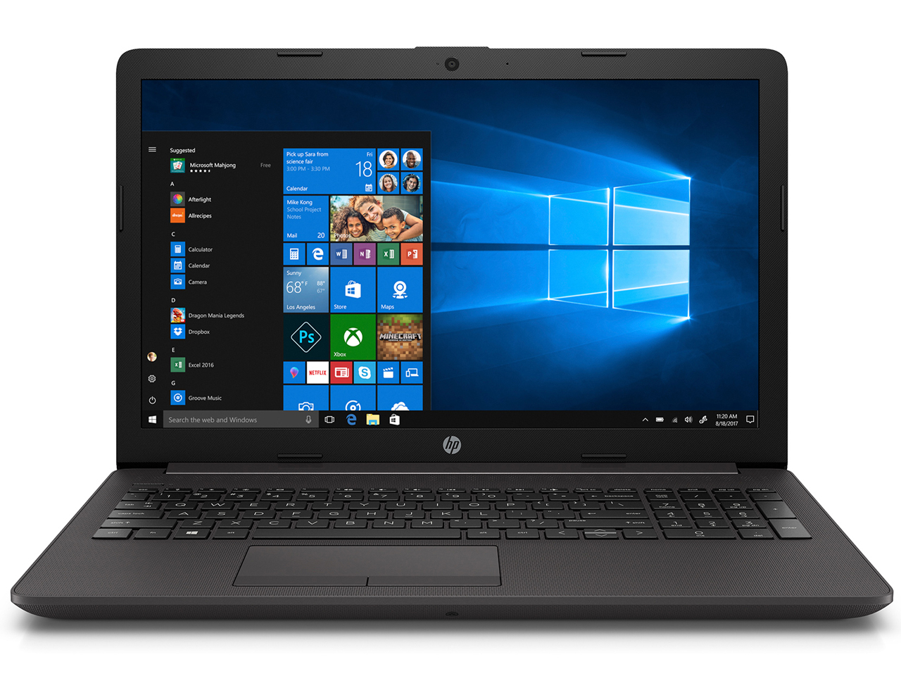 HP 255 G7 Notebook PC 290D3PA AMD 3020e/4GB������/128GB SSD/HD/Windows 10 Home �X�^���_�[�h���f�� �̐��i�摜