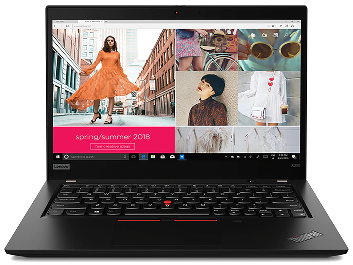 ThinkPad X390 Core i5�E8GB�������[�E256GB SSD�E13.3�^�t��HD�t������ 20SCS08W00