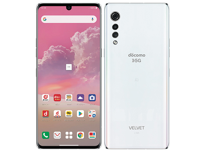 LG VELVET L-52A docomo [�I�[�����z���C�g] �̐��i�摜