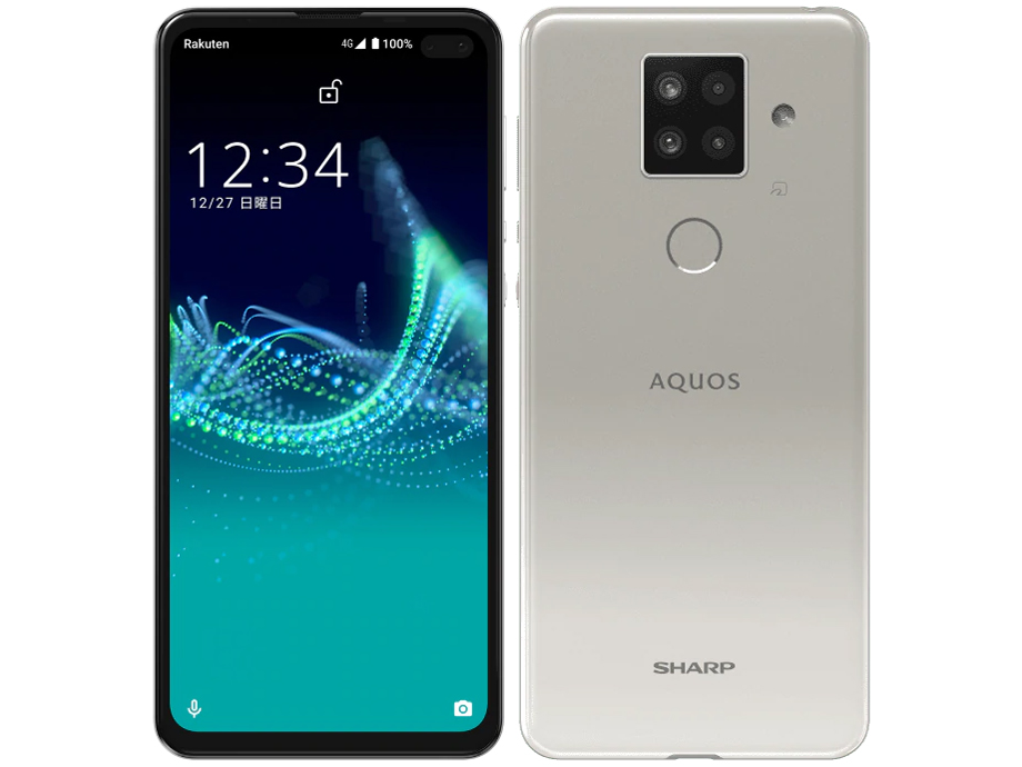 AQUOS sense4 plus �y�V���o�C�� [�z���C�g] �̐��i�摜