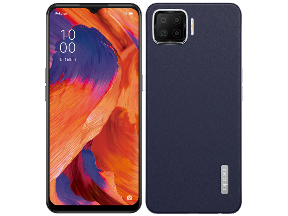 OPPO A73 �y�V���o�C�� [�l�[�r�[ �u���[] �̐��i�摜