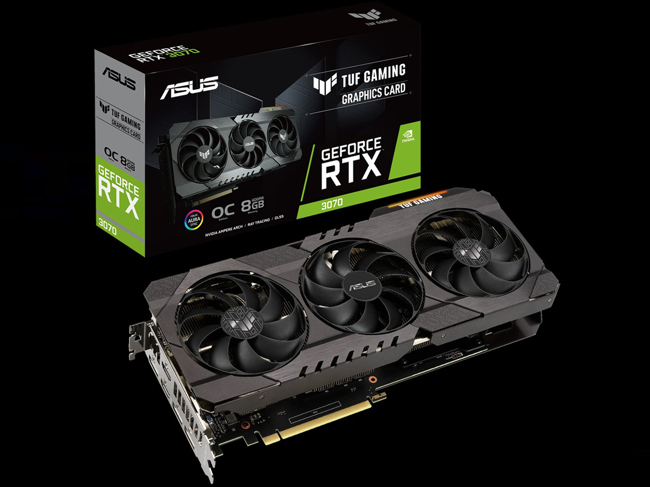 TUF-RTX3070-O8G-GAMING [PCIExp 8GB] �̐��i�摜
