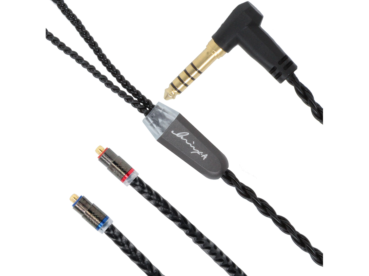 Kilowatt Jet Black LNA-KIL/JB-PE-44L 4.4mm�o�����X(5��)�̐�p�[�q [1.2m] �̐��i�摜
