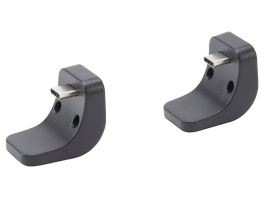 CYBER�E�u�������ŏ[�d�ł���R���g���[���[�X�^���h �_�u��(PS5�p) CY-P5OCCSW-BK [�u���b�N]