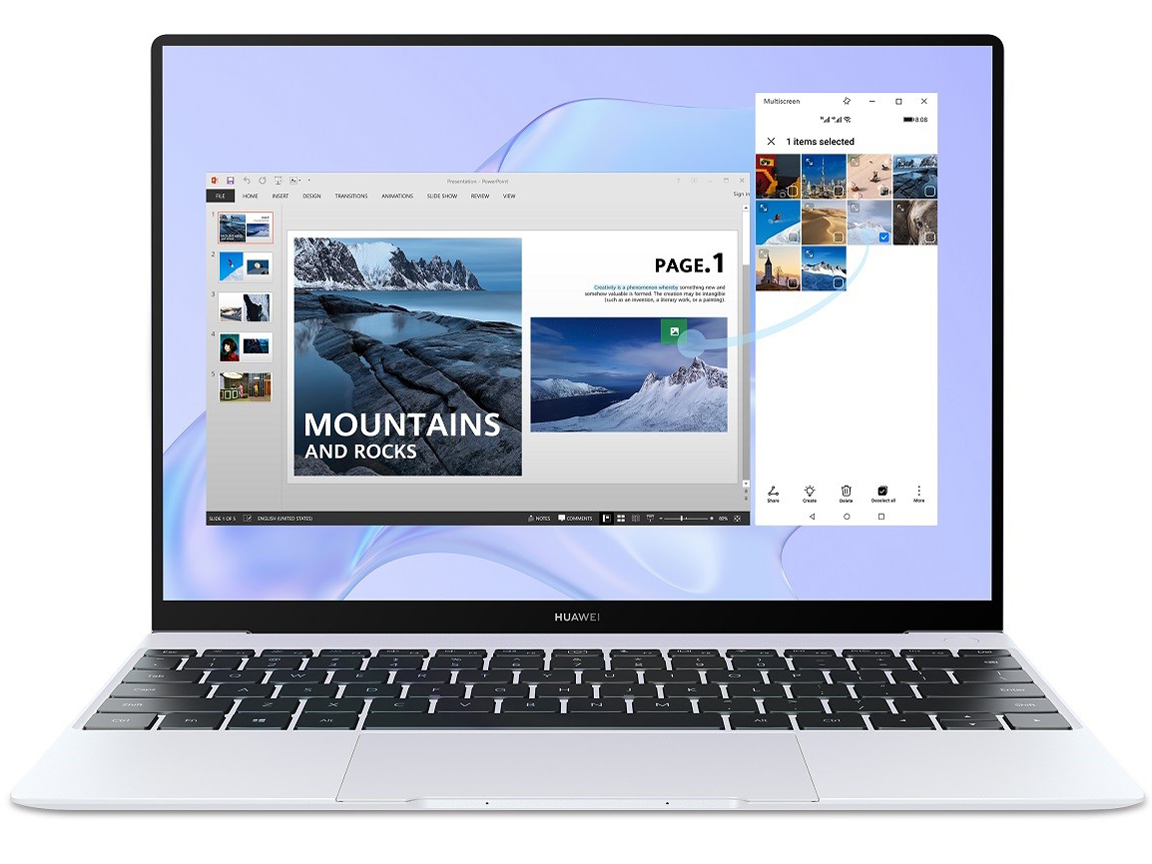 HUAWEI MateBook X 2020 EUW19DH55CNFWNUA �̐��i�摜