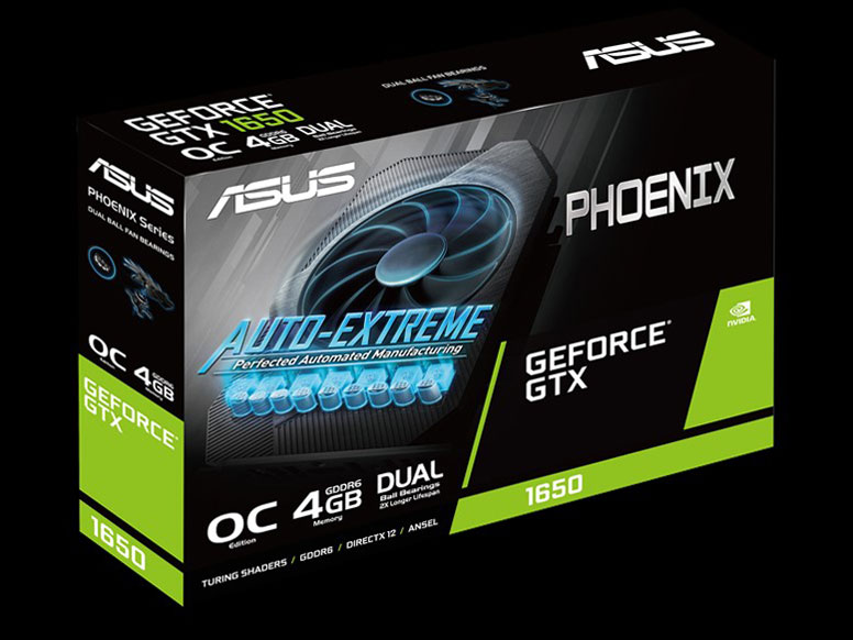 PH-GTX1650-O4GD6-P [PCIExp 4GB]