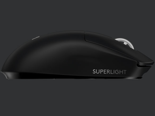 価格.com - 『本体 側面2』 PRO X SUPERLIGHT Wireless Gaming Mouse G-PPD-003WL-BK