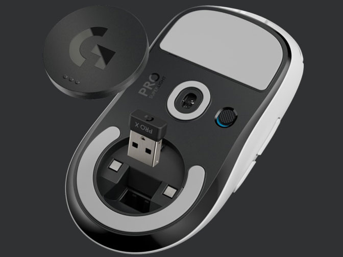 PRO X SUPERLIGHT Wireless Gaming Mouse G-PPD-003WL-WH [�z���C�g]