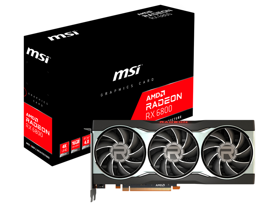 MSI Radeon RX 6800 16G [PCIExp 16GB] �̐��i�摜