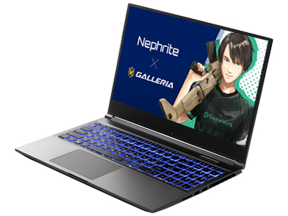 GALLERIA GCL2060RGF-T �l�t���C�g�R���{ Core i7 10875H/RTX2060/15.6�C���` �t��HD 144Hz/������16GB/NVMe SSD 512GB K/09598-10a �̐��i�摜