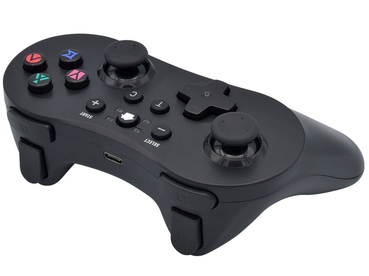 Switch/PS3�p ���C�����X�R���g���[���[�^�[�{G SASP-0581 [�u���b�N]