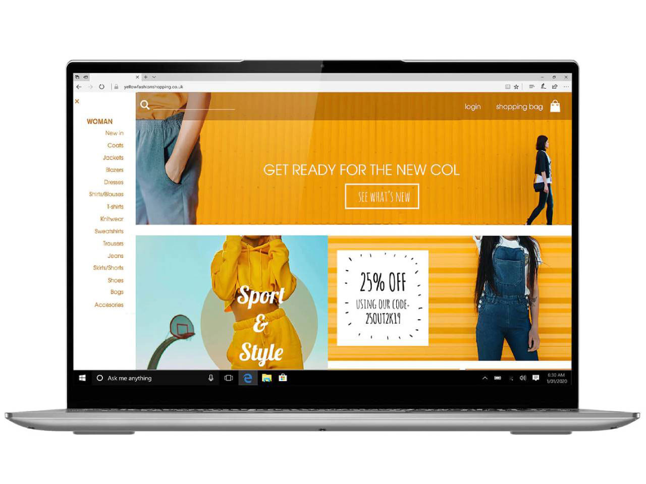 �w�{�� ���ʁx Lenovo Yoga Slim 750i 82CU000LJP �̐��i�摜