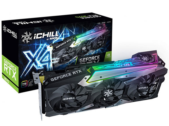 GeForce RTX 3070 ICHILL X4 C30704-08D6X-1710VA35 [PCIExp 8GB] �̐��i�摜