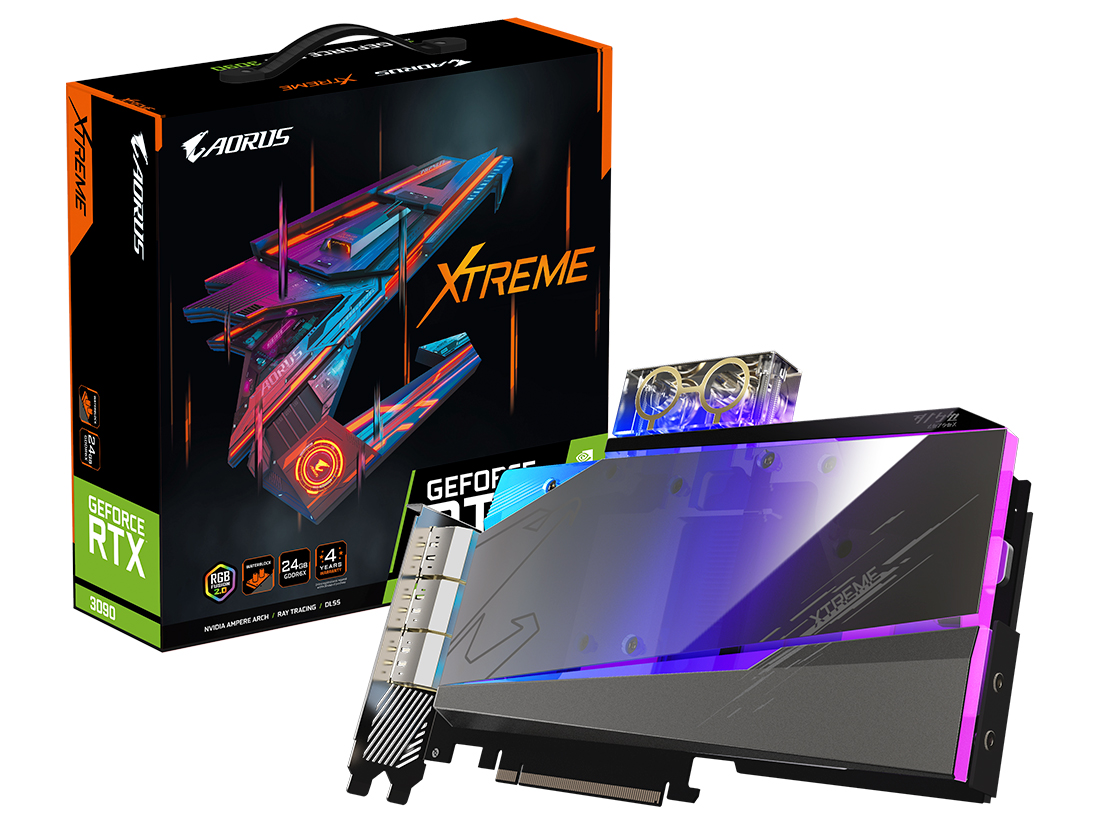 AORUS GV-N3090AORUSX WB-24GD [PCIExp 24GB] �̐��i�摜