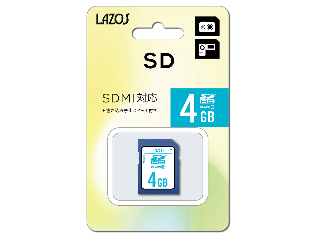 Lazos L-4SDH6 [4GB] �̐��i�摜