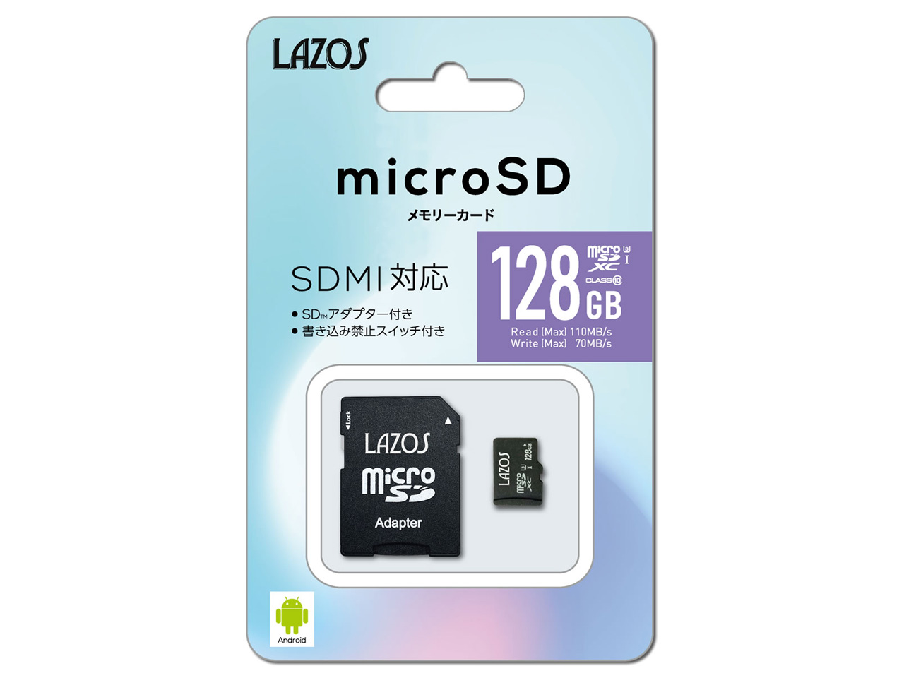 Lazos L-128MSD10-U3 [128GB] �̐��i�摜
