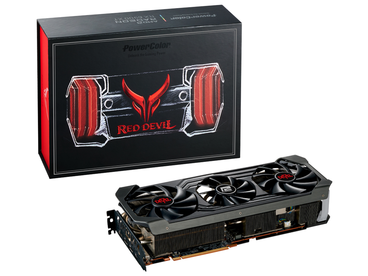 PowerColor Red Devil AMD Radeon RX 6900XT 16GB GDDR6 Limited Edition AXRX 6900XT 16GBD6-2DHCE/OC [PCIExp 16GB] �̐��i�摜