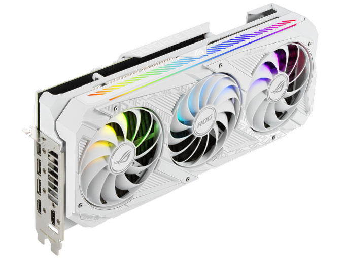 �w�{��2�x ROG-STRIX-RTX3080-O10G-WHITE [PCIExp 10GB] �̐��i�摜