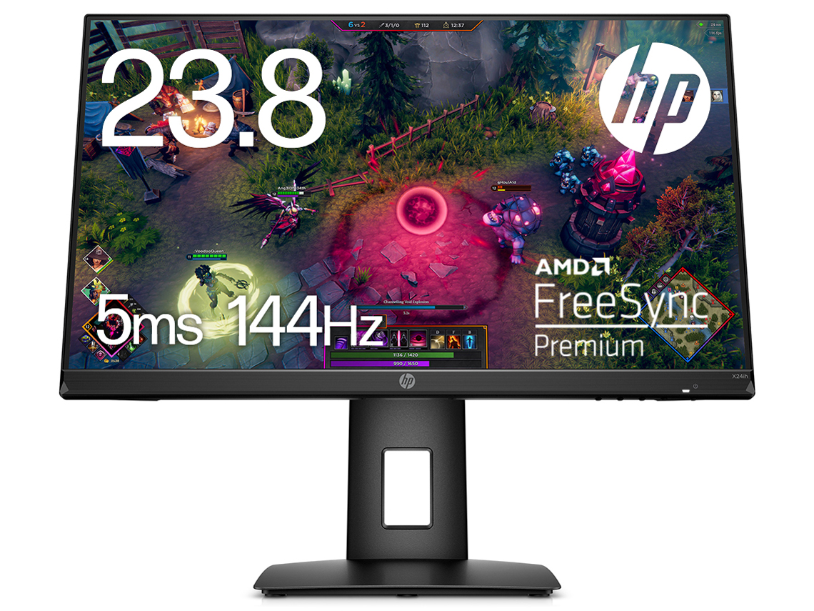 HP X24ih �Q�[�~���O�f�B�X�v���C ���i.com���胂�f�� [23.8�C���` ��] �̐��i�摜