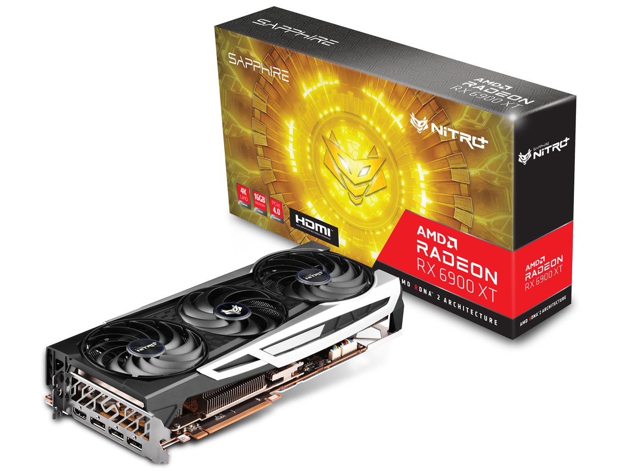 SAPPHIRE NITRO+ Radeon RX 6900 XT OC 16GB GDDR6 [PCIExp 16GB] �̐��i�摜