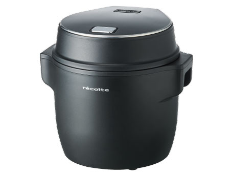 récolte レコルト コンパクトライスクッカー （レッド） 新製品情報／Compact Rice Cooker ［コンパクト ライスクッカー
