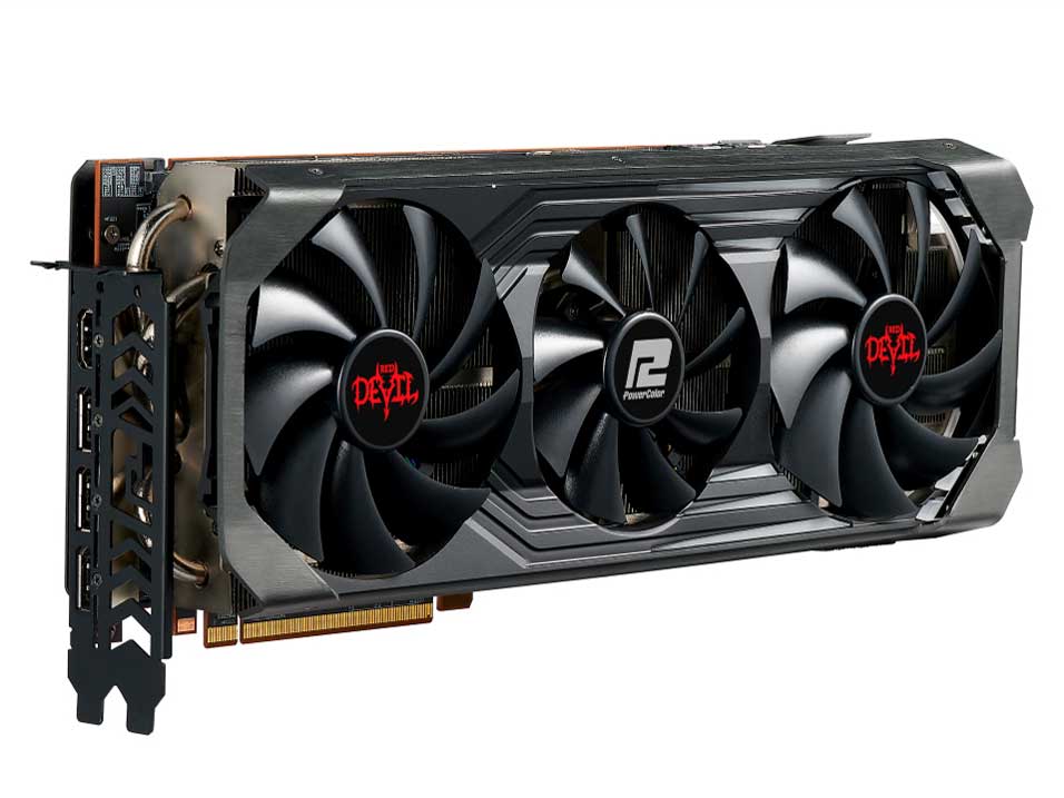 PowerColor Red Devil AMD Radeon RX 6900XT 16GB GDDR6 AXRX 6900XT 16GBD6-3DHE/OC [PCIExp 16GB]