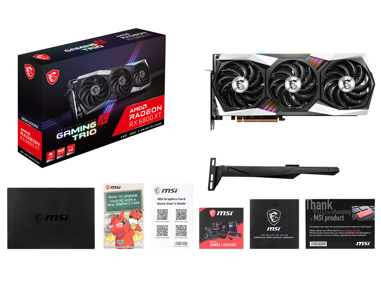 Radeon RX 6800 XT GAMING X TRIO 16G [PCIExp 16GB]