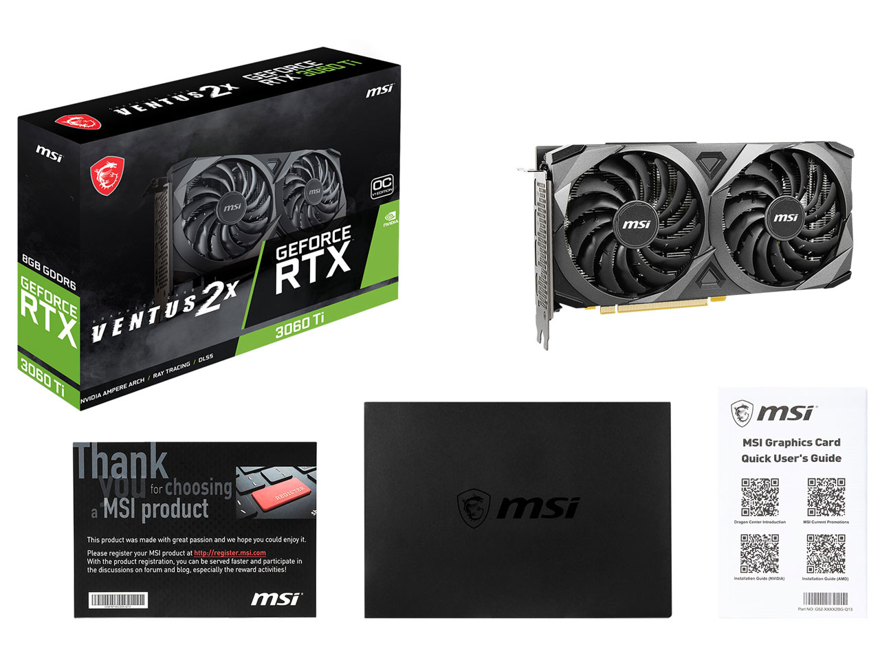 GeForce RTX 3060 Ti VENTUS 2X OCV1 [PCIExp 8GB]