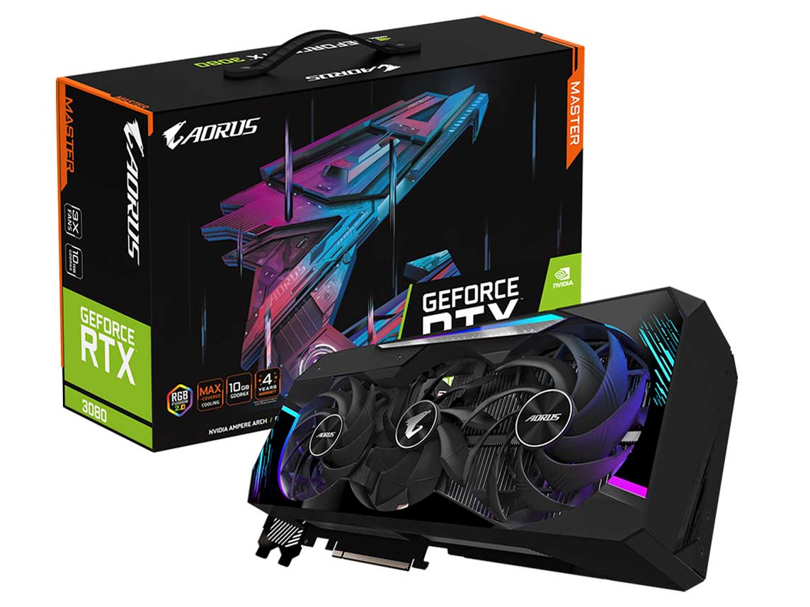 GV-N3080AORUS M-10GD Rev2.0 [PCIExp 10GB] �̐��i�摜