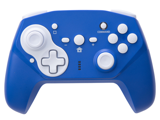 CYBER�E�W���C���R���g���[���[ PRO �����^�C�v (SWITCH�p) CY-NSGPWL-BLWH [�u���[×�z���C�g] �̐��i�摜