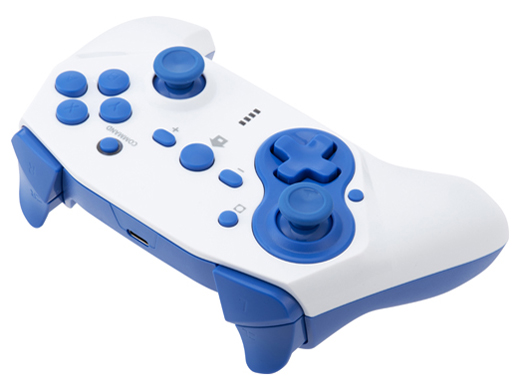 CYBER�E�W���C���R���g���[���[ PRO �����^�C�v (SWITCH�p) CY-NSGPWL-WHBL [�z���C�g×�u���[]