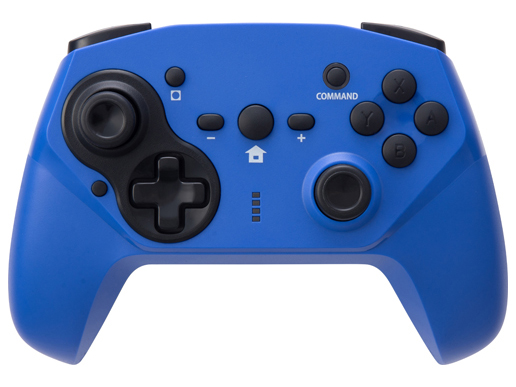 CYBER�E�W���C���R���g���[���[ PRO �����^�C�v (SWITCH�p) CY-NSGPWL-BLBK [�u���[×�u���b�N] �̐��i�摜