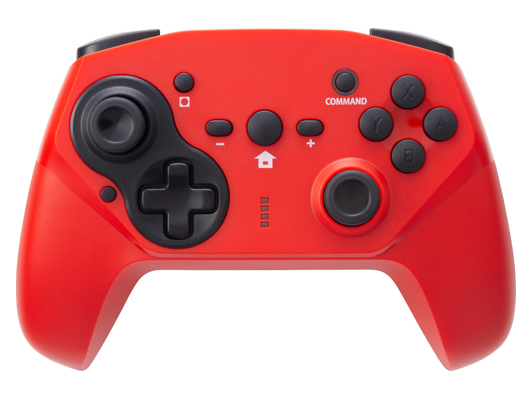 CYBER�E�W���C���R���g���[���[ PRO �����^�C�v (SWITCH�p) CY-NSGPWL-REBK [���b�h×�u���b�N] �̐��i�摜