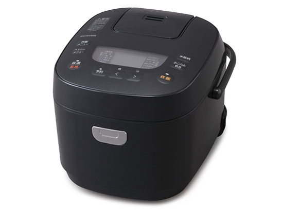 【美品】IRIS OHYAMAマイコンジャー炊飯器 黒5.5合RC-ME50-B IRIS OHYAMA 炊飯器 5合炊き 5.5合 マイコン おいしい シンプル