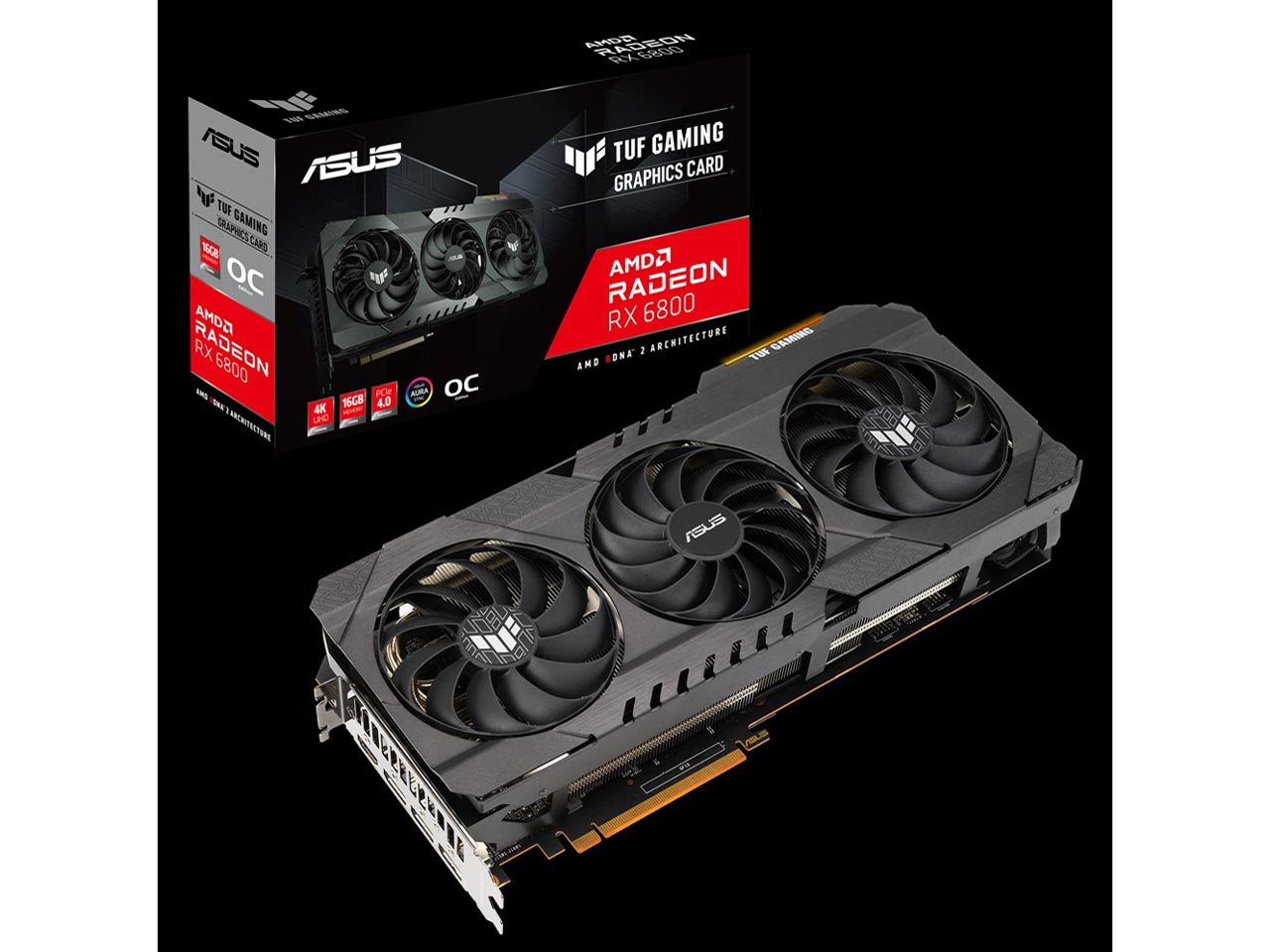 TUF-RX6800-O16G-GAMING [PCIExp 16GB] �̐��i�摜