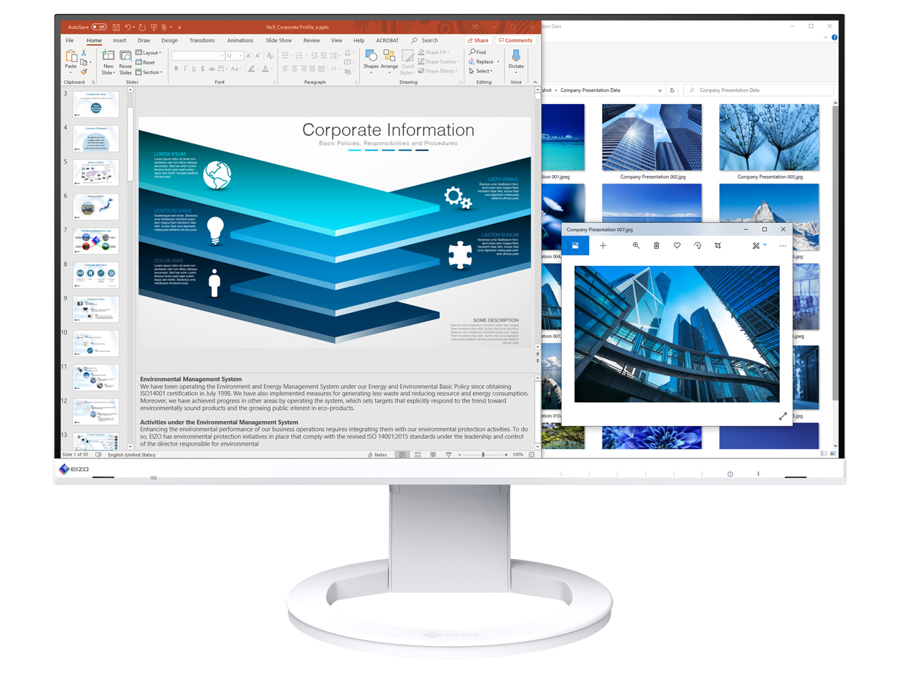 FlexScan EV2480-WT [23.8�C���` �z���C�g] �̐��i�摜