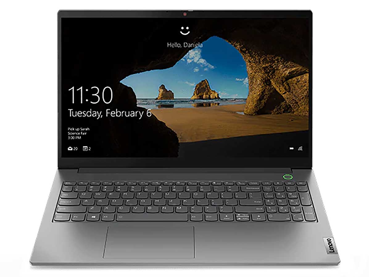 ThinkBook15 Gen2 AMD Ryzen 3�E4GB�������[�E128GB SSD�E15.6�^�t��HD�t������ �X�^���_�[�h 20VGCTO1WW �̐��i�摜