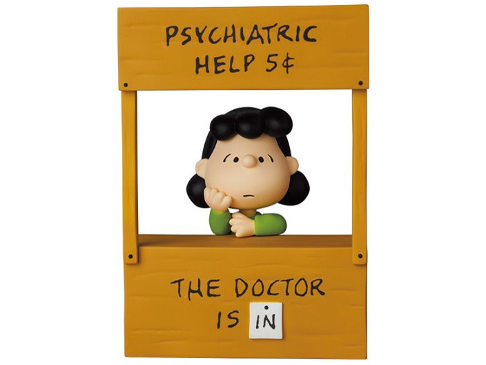 UDF PEANUTS SERIES 12 PSYCHIATRIC HELP LUCY �̐��i�摜