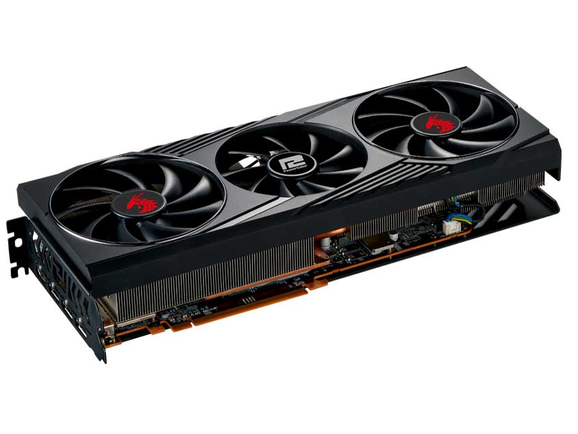 PowerColor Red Dragon AMD Radeon RX 6800 XT AXRX 6800XT 16GBD6-3DHR/OC [PCIExp 16GB]