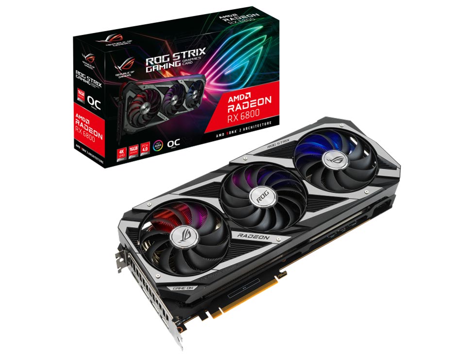 ROG-STRIX-RX6800-O16G-GAMING [PCIExp 16GB] �̐��i�摜
