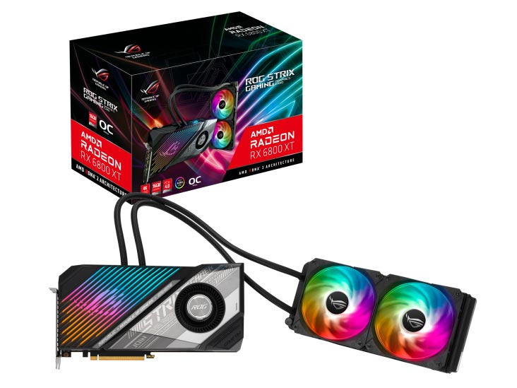 ROG-STRIX-LC-RX6800XT-O16G-GAMING [PCIExp 16GB] �̐��i�摜