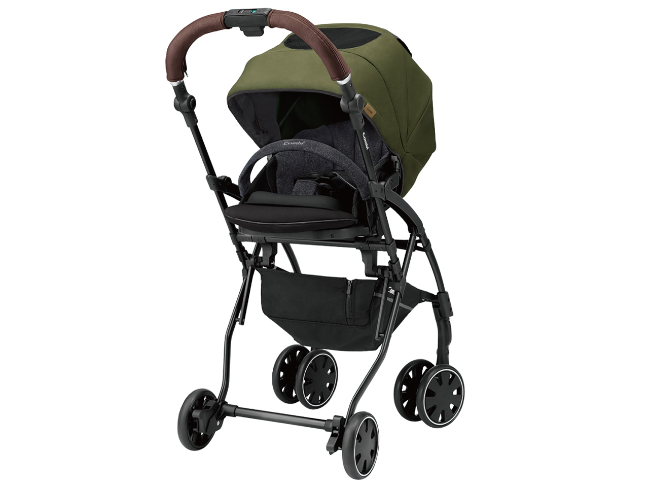 【美品】combi ホワイトレーベル　リベルタエッグショック 中古(B)] コンビ ベビーカー ホワイトレーベル ラベリタ エッグ