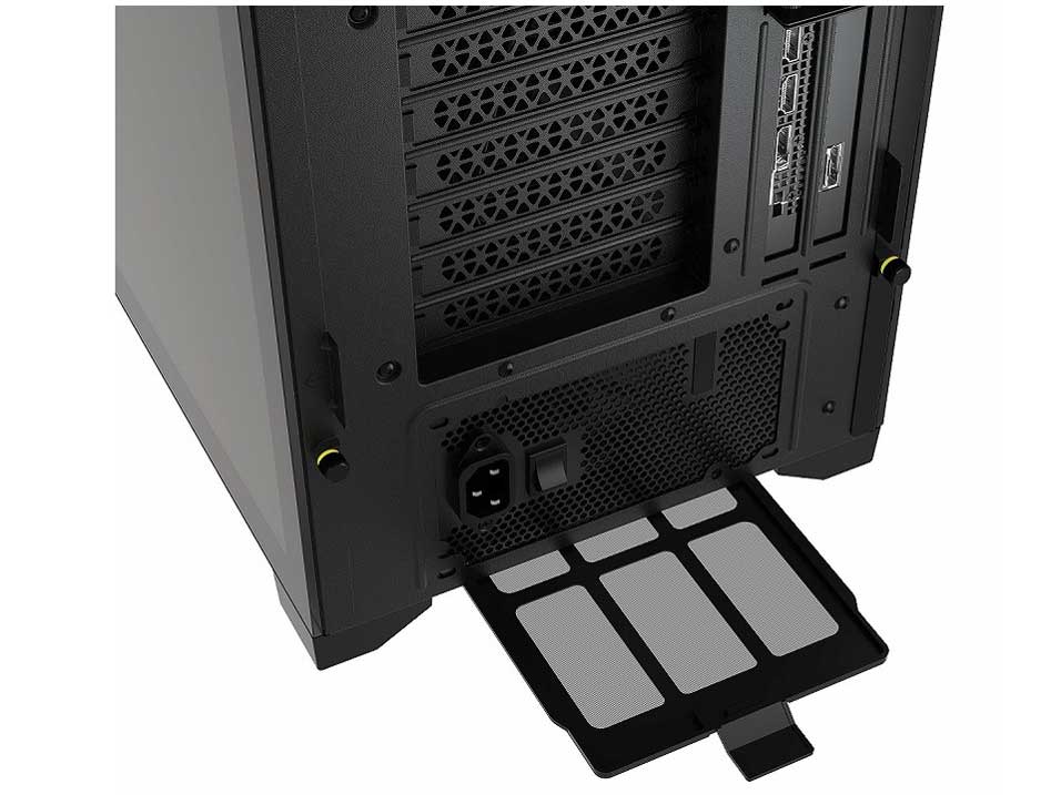 iCUE 5000X RGB Tempered Glass CC-9011212-WW [�u���b�N]