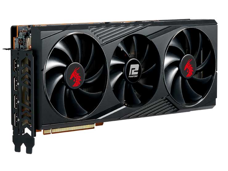 PowerColor Red Dragon AMD Radeon RX 6800 AXRX 6800 16GBD6-3DHR/OC [PCIExp 16GB]