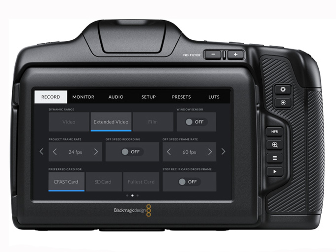 Blackmagic Pocket Cinema Camera 6K Pro